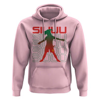 Funny Siuuuu Hoodie Iconic Goal Shout Soccer Lover Gift