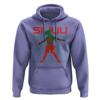 Funny Siuuuu Hoodie Iconic Goal Shout Soccer Lover Gift