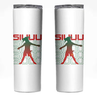 Funny Siuuuu Skinny Tumbler Iconic Goal Shout Soccer Lover Gift