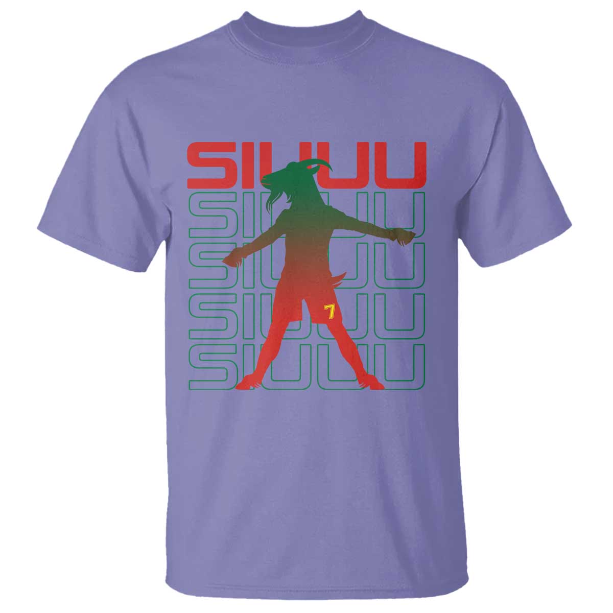 Funny Siuuuu T Shirt Iconic Goal Shout Soccer Lover Gift