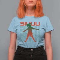 Funny Siuuuu T Shirt For Women Iconic Goal Shout Soccer Lover Gift