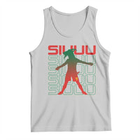 Funny Siuuuu Tank Top Iconic Goal Shout Soccer Lover Gift