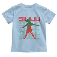 Funny Siuuuu Toddler T Shirt Iconic Goal Shout Soccer Lover Gift