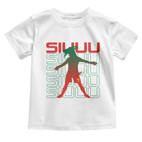 Funny Siuuuu Toddler T Shirt Iconic Goal Shout Soccer Lover Gift