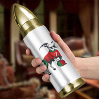 Number Seven Soccer GOAT Siuuuu Celebration Bullet Tumbler