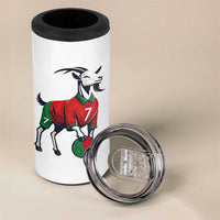 Number Seven Soccer GOAT Siuuuu Celebration 4 in 1 Can Cooler Tumbler