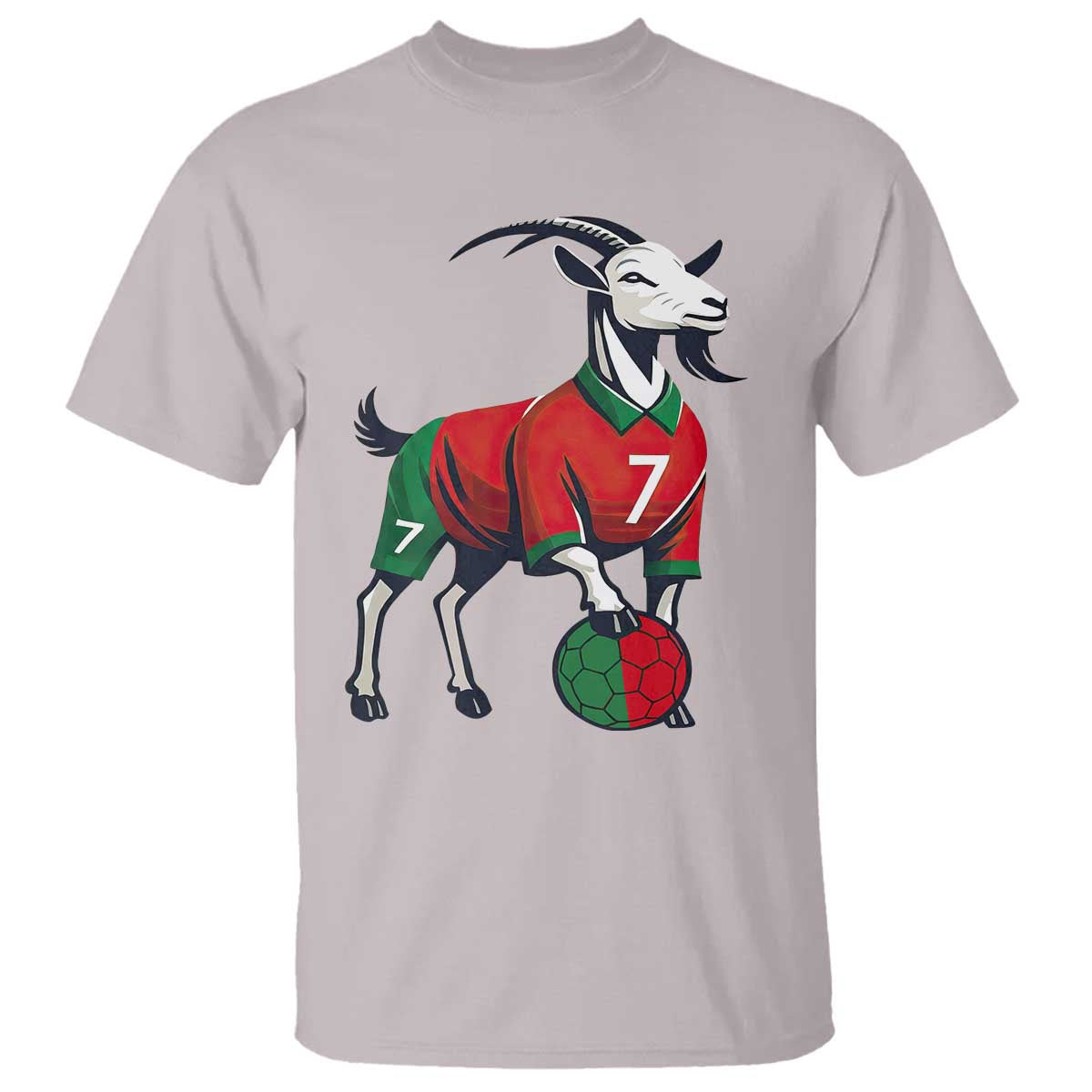 Number Seven Soccer GOAT Siuuuu Celebration T Shirt