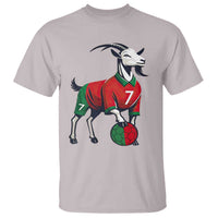 Number Seven Soccer GOAT Siuuuu Celebration T Shirt