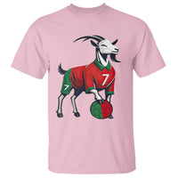 Number Seven Soccer GOAT Siuuuu Celebration T Shirt