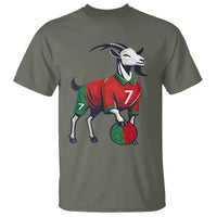Number Seven Soccer GOAT Siuuuu Celebration T Shirt