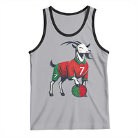 Number Seven Soccer GOAT Siuuuu Celebration Tank Top