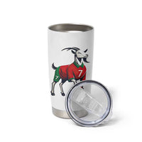 Number Seven Soccer GOAT Siuuuu Celebration Tumbler Cup