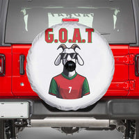 Siuuuu Goat Soccer Celebration Spare Tire Cover Gift For Fans