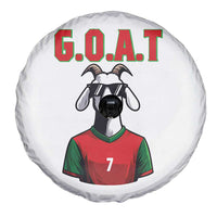 Siuuuu Goat Soccer Celebration Spare Tire Cover Gift For Fans