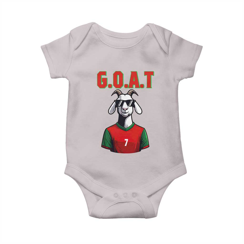 Siuuuu Goat Soccer Celebration Baby Onesie Gift For Fans
