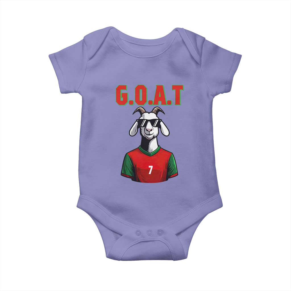 Siuuuu Goat Soccer Celebration Baby Onesie Gift For Fans