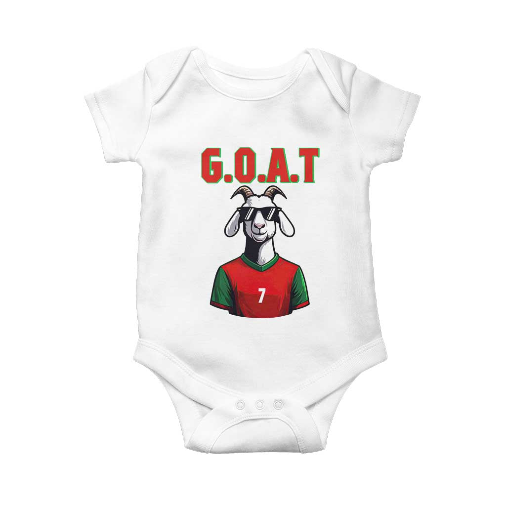 Siuuuu Goat Soccer Celebration Baby Onesie Gift For Fans