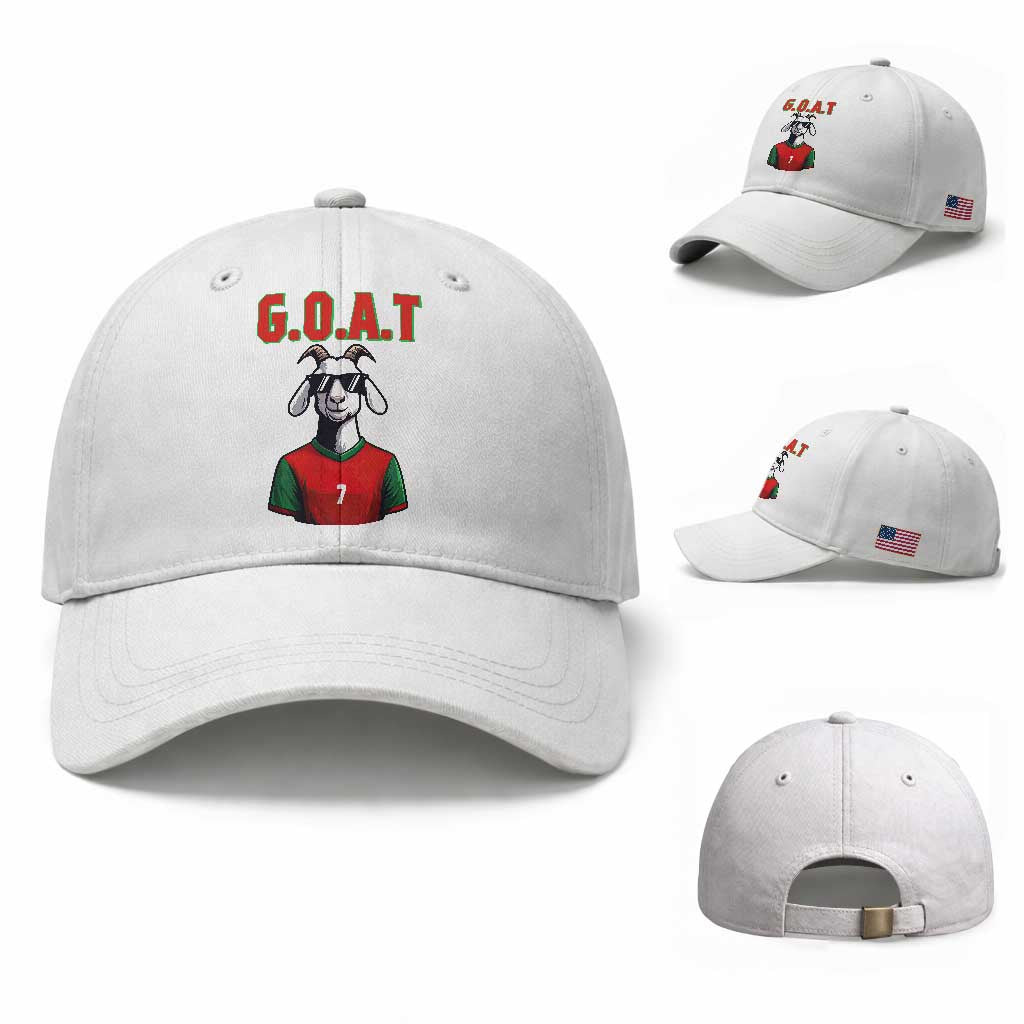Siuuuu Goat Soccer Celebration Baseball Cap Gift For Fans