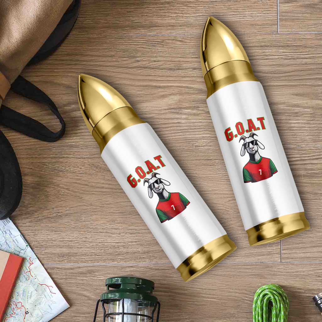 Siuuuu Goat Soccer Celebration Bullet Tumbler Gift For Fans