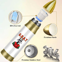 Siuuuu Goat Soccer Celebration Bullet Tumbler Gift For Fans