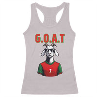 Siuuuu Goat Soccer Celebration Racerback Tank Top Gift For Fans