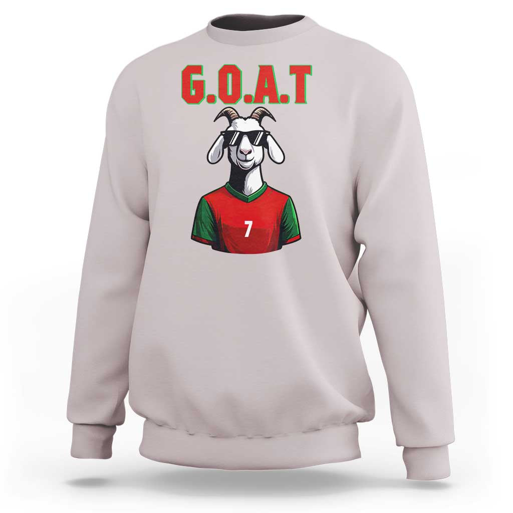 Siuuuu Goat Soccer Celebration Sweatshirt Gift For Fans