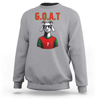Siuuuu Goat Soccer Celebration Sweatshirt Gift For Fans