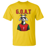 Siuuuu Goat Soccer Celebration T Shirt Gift For Fans