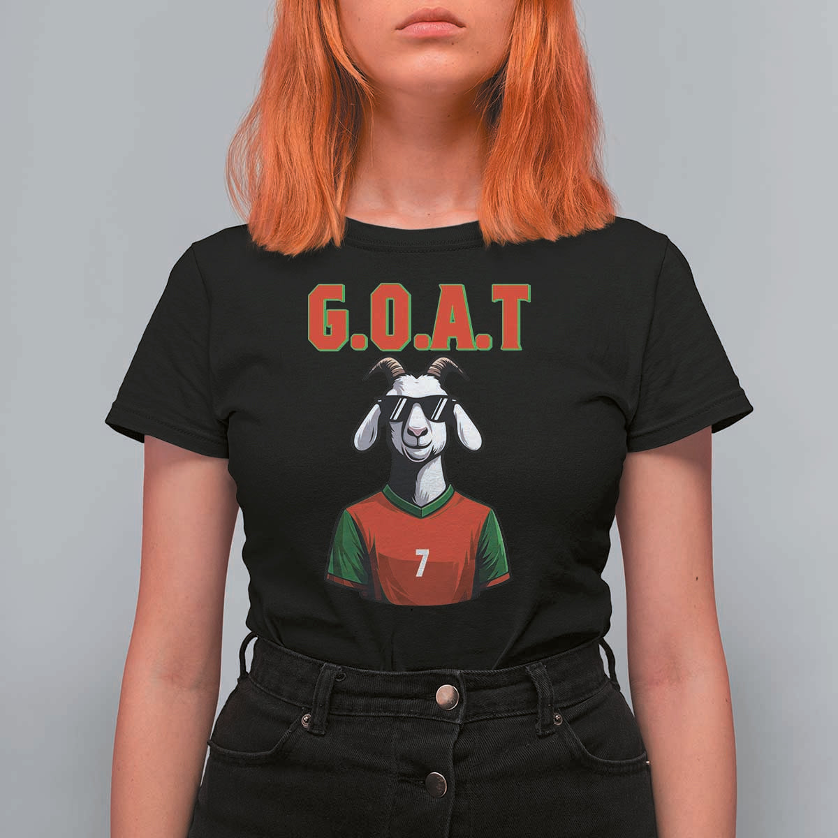 Siuuuu Goat Soccer Celebration T Shirt For Women Gift For Fans