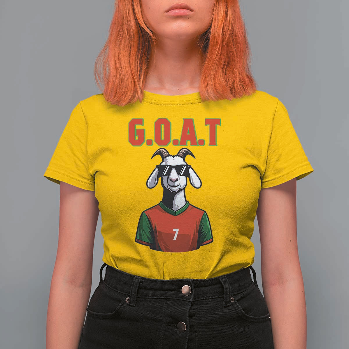 Siuuuu Goat Soccer Celebration T Shirt For Women Gift For Fans