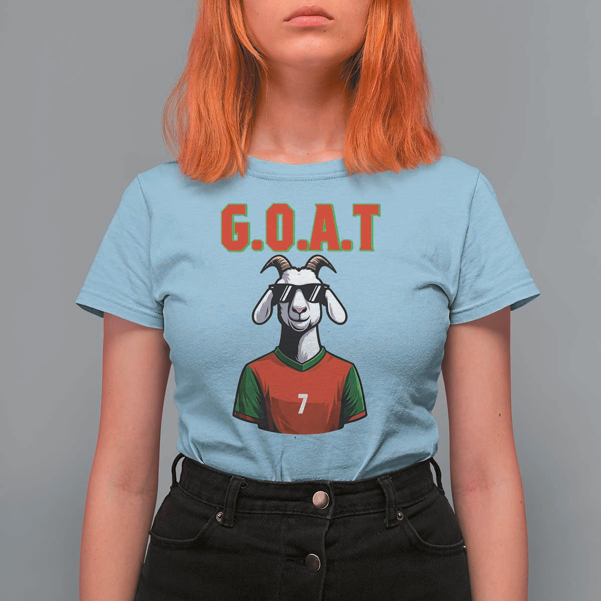 Siuuuu Goat Soccer Celebration T Shirt For Women Gift For Fans
