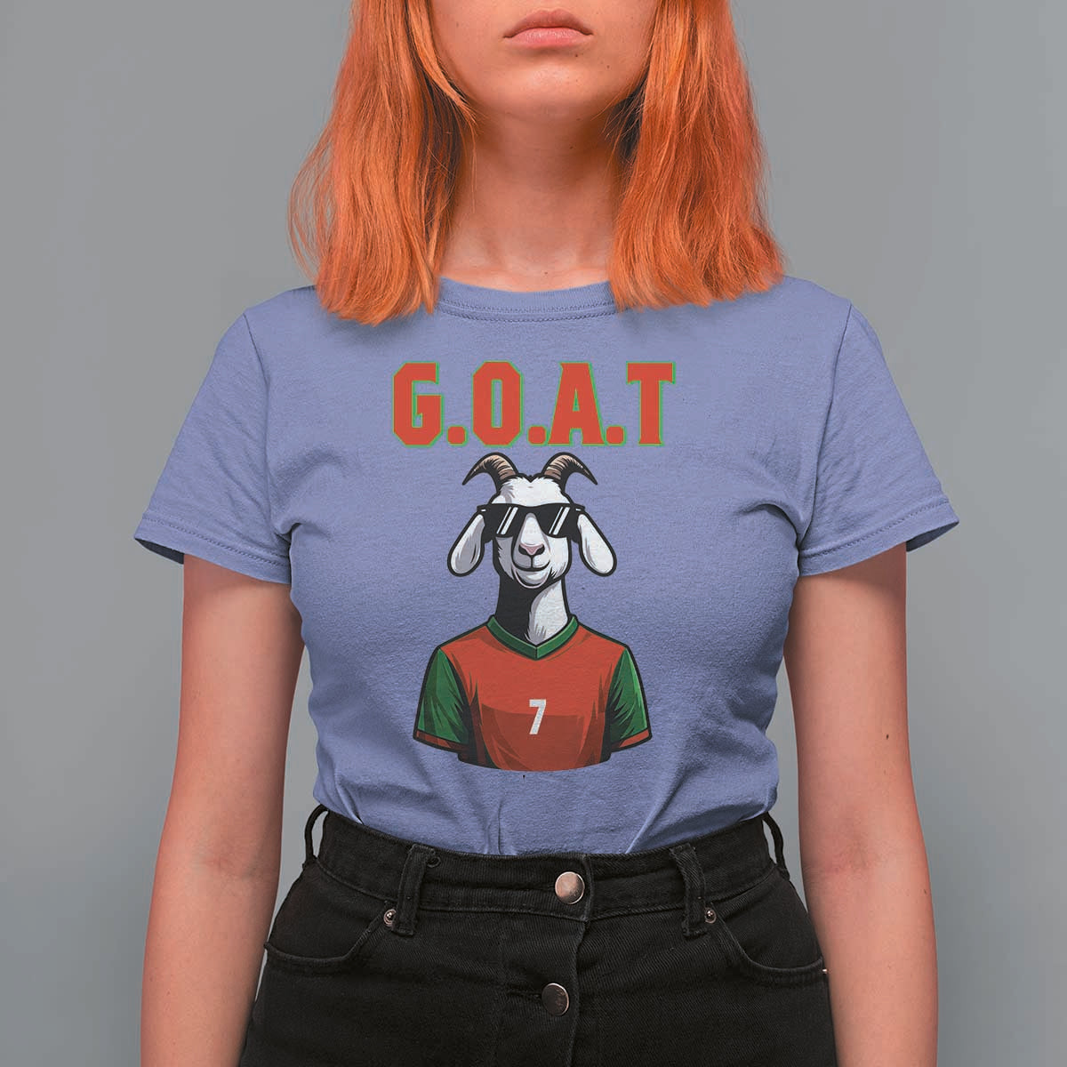 Siuuuu Goat Soccer Celebration T Shirt For Women Gift For Fans