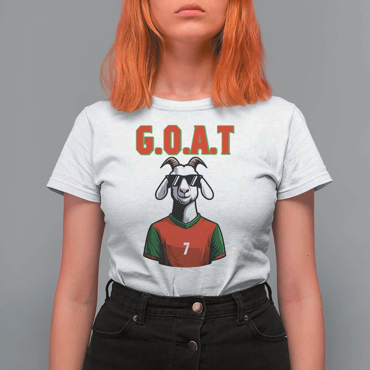 Siuuuu Goat Soccer Celebration T Shirt For Women Gift For Fans