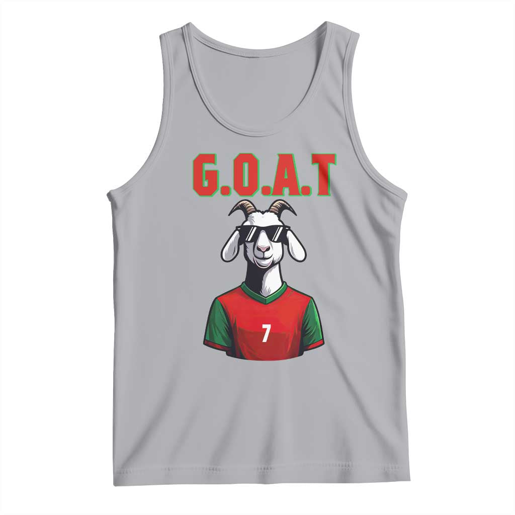Siuuuu Goat Soccer Celebration Tank Top Gift For Fans
