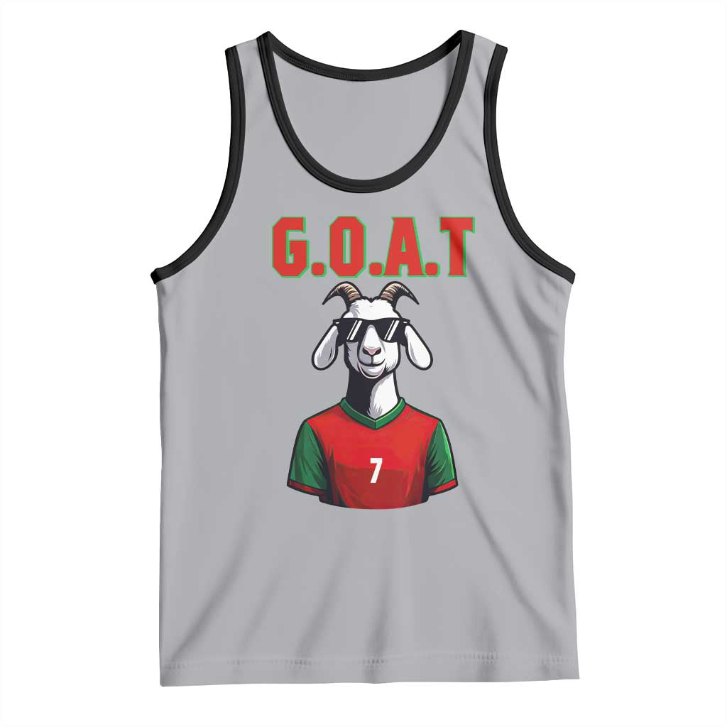 Siuuuu Goat Soccer Celebration Tank Top Gift For Fans