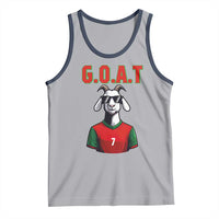 Siuuuu Goat Soccer Celebration Tank Top Gift For Fans