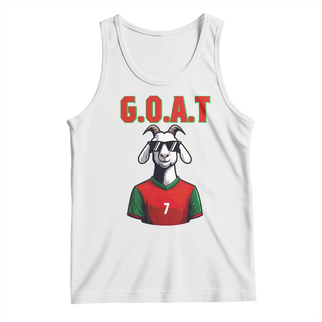Siuuuu Goat Soccer Celebration Tank Top Gift For Fans