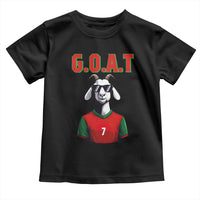 Siuuuu Goat Soccer Celebration Toddler T Shirt Gift For Fans