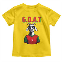 Siuuuu Goat Soccer Celebration Toddler T Shirt Gift For Fans