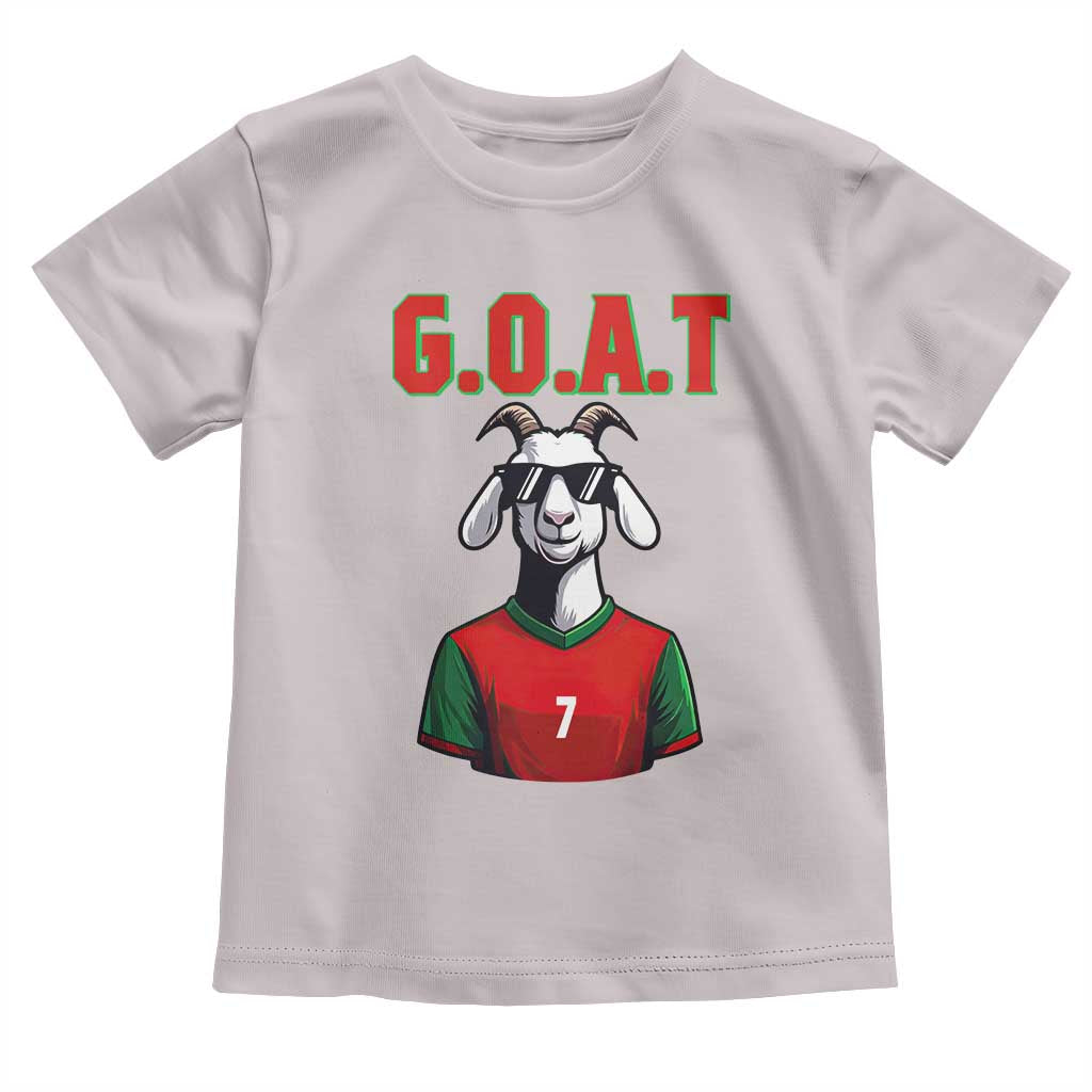 Siuuuu Goat Soccer Celebration Toddler T Shirt Gift For Fans