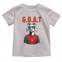 Siuuuu Goat Soccer Celebration Toddler T Shirt Gift For Fans