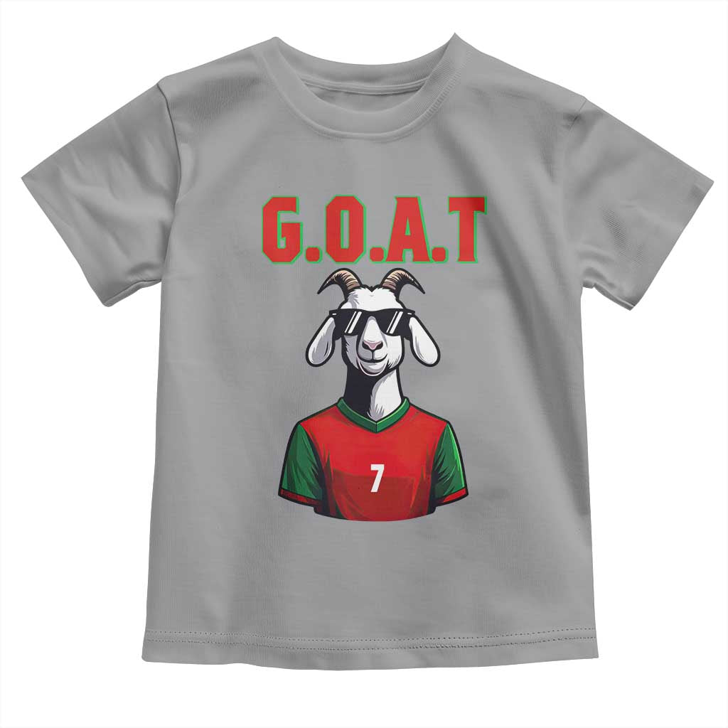 Siuuuu Goat Soccer Celebration Toddler T Shirt Gift For Fans
