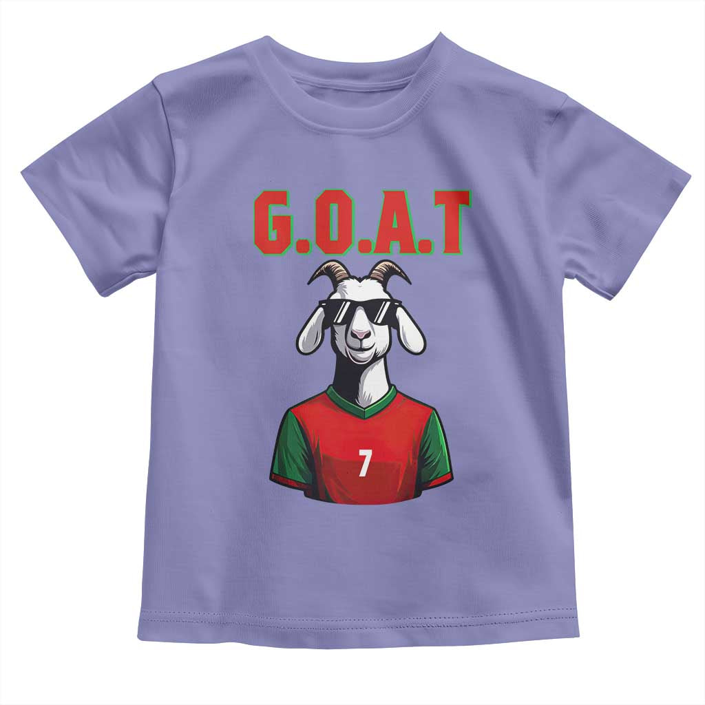 Siuuuu Goat Soccer Celebration Toddler T Shirt Gift For Fans