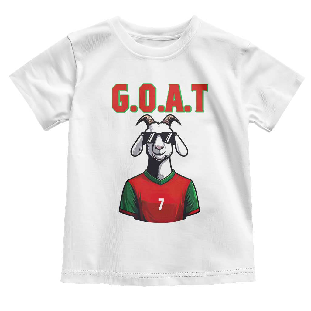 Siuuuu Goat Soccer Celebration Toddler T Shirt Gift For Fans
