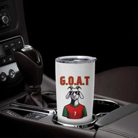 Siuuuu Goat Soccer Celebration Tumbler Cup Gift For Fans