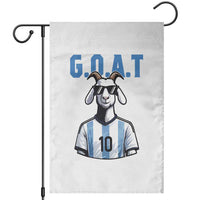 The Goat Of Soccer Number Ten Garden Flag Gift For Fans