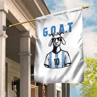 The Goat Of Soccer Number Ten Garden Flag Gift For Fans