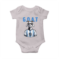 The Goat Of Soccer Number Ten Baby Onesie Gift For Fans