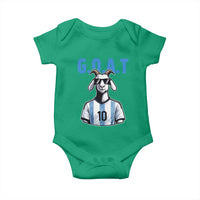 The Goat Of Soccer Number Ten Baby Onesie Gift For Fans