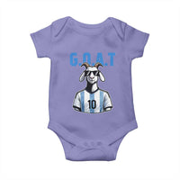 The Goat Of Soccer Number Ten Baby Onesie Gift For Fans